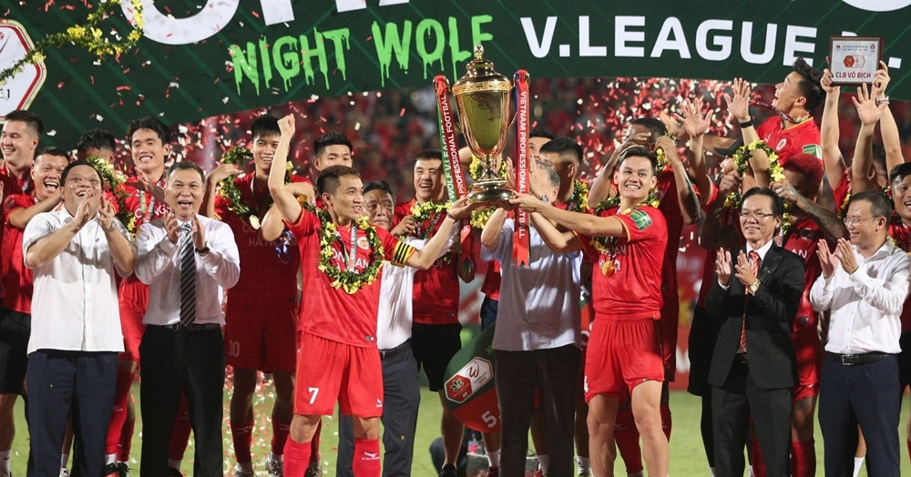 Kết quả bóng đá V-League 2023: Công An Hà Nội vô địch